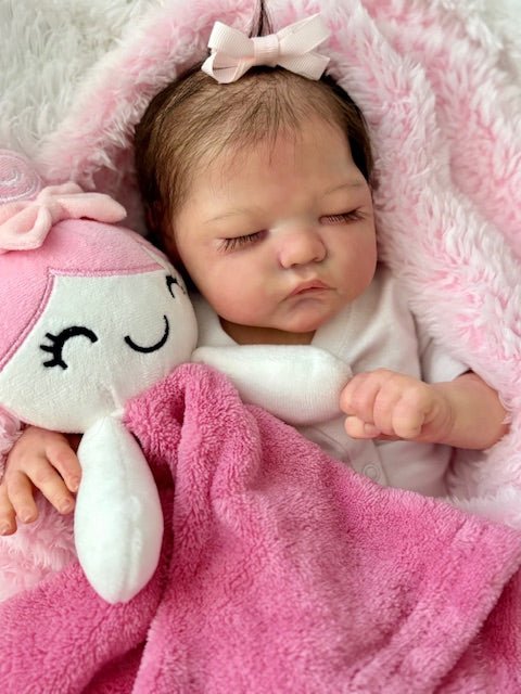 Haven – Limited Edition Sleeping Newborn Reborn Baby Girl by Shelby Hammond | Sculpt by Izzy Zhao - Keepsake Cuties Nursery