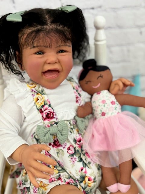 Jupiter – Limited Edition Biracial Reborn Baby Girl by Shelby Hammond | Sculpt by Melody Hess - Keepsake Cuties Nursery