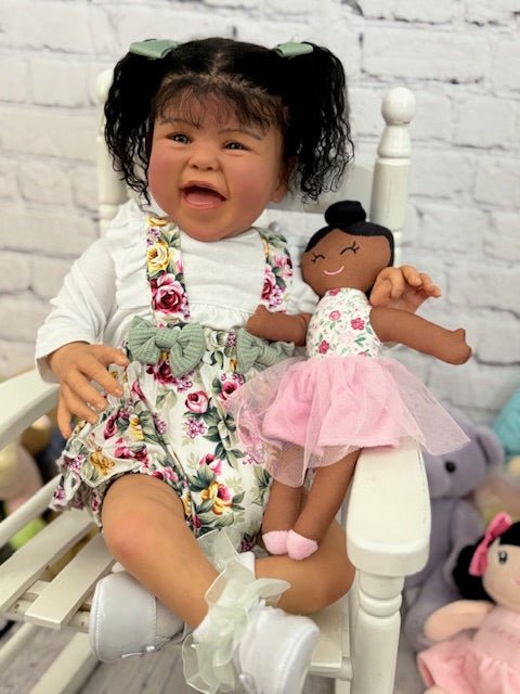 Jupiter – Limited Edition Biracial Reborn Baby Girl by Shelby Hammond | Sculpt by Melody Hess - Keepsake Cuties Nursery