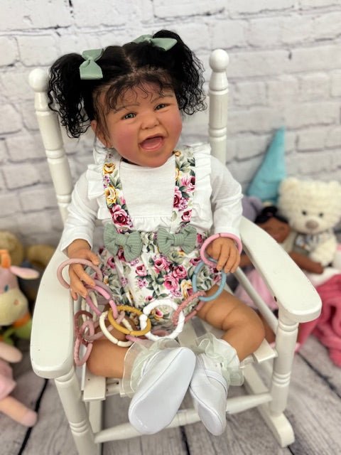 Jupiter – Limited Edition Biracial Reborn Baby Girl by Shelby Hammond | Sculpt by Melody Hess - Keepsake Cuties Nursery