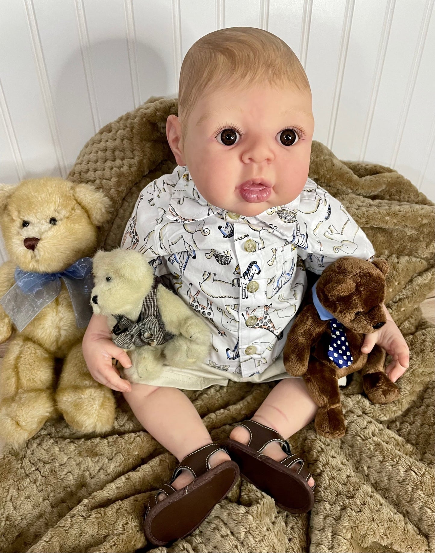 Reborn Baby Doll - Rosanne by Adrie Stoete - Keepsake Cuties Nursery