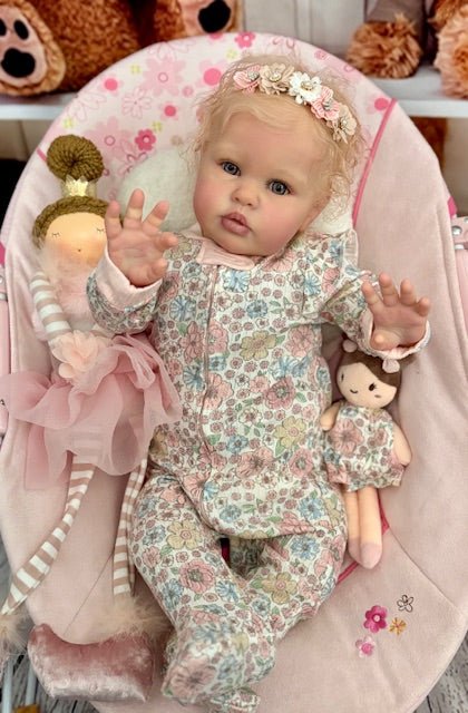 Reborn Baby Girl - Ellie - Keepsake Cuties Nursery