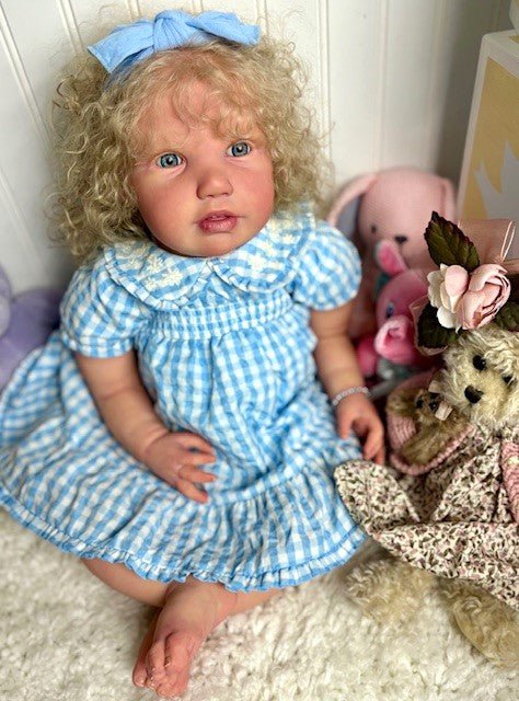 Reborn Toddler Baby Doll - Madeline by Janie De Lange - sold out and hard to find - Keepsake Cuties Nursery