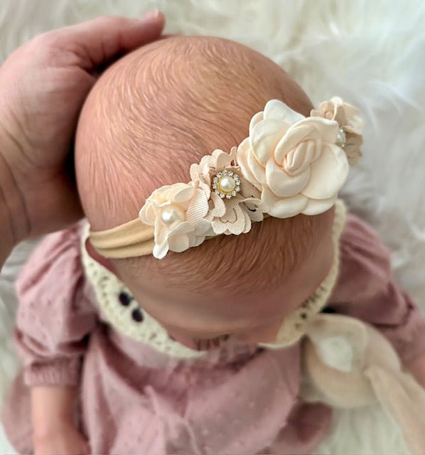 Reborn Doll - Sweet Pea Alseep by Laura Lee Eagles, Authentic - Keepsake Cuties Nursery