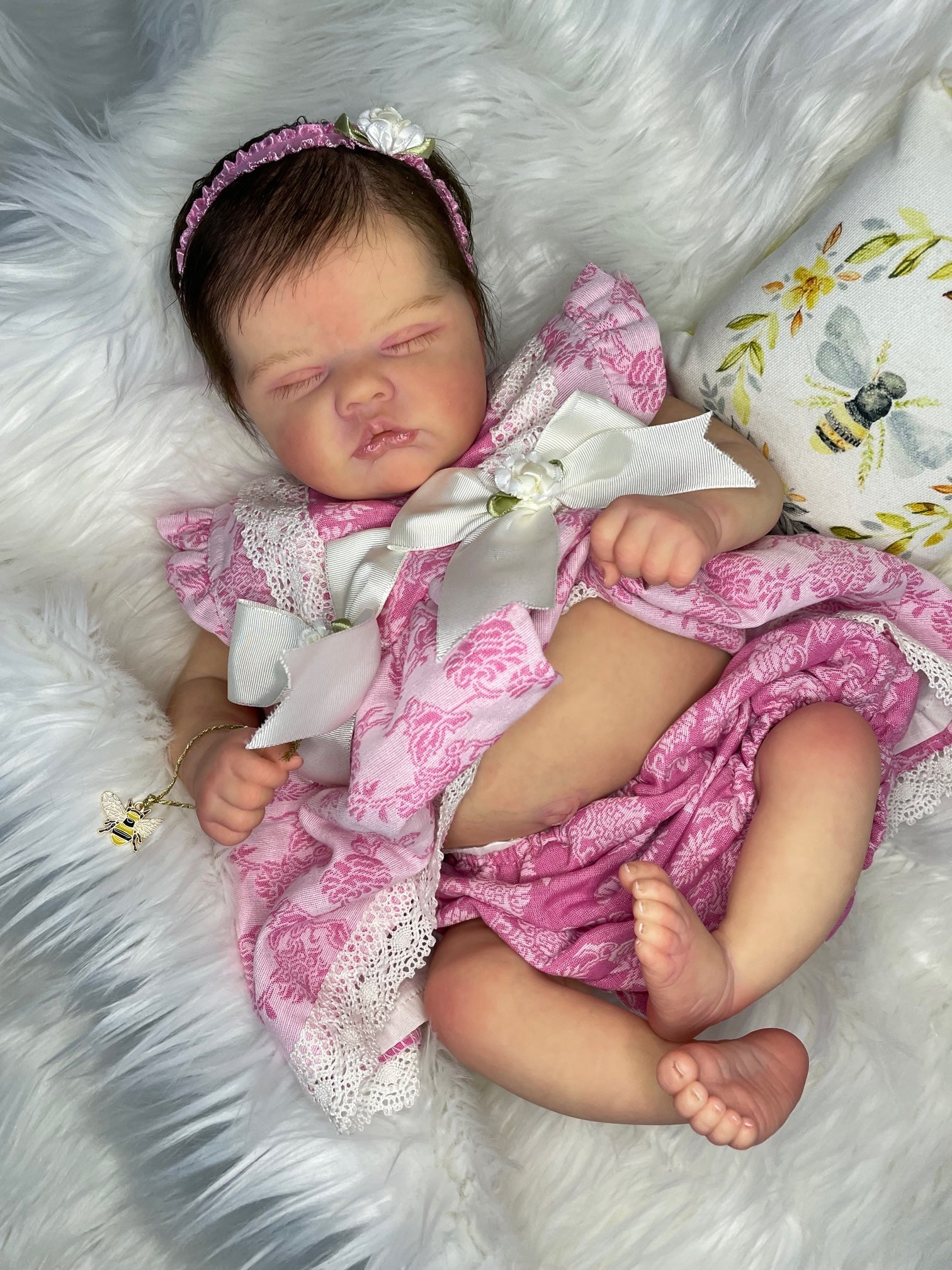 Quinbee by Laura Lee Eagles Custom Order Reborn Doll - Keepsake Cuties Nursery