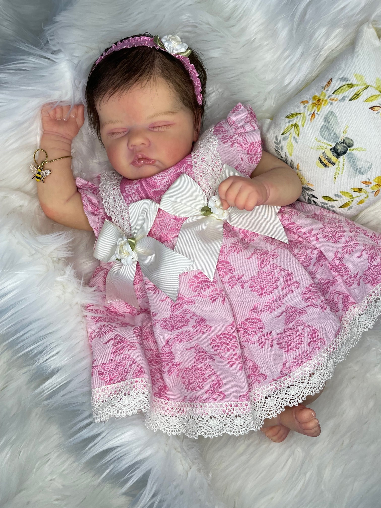 Quinbee by Laura Lee Eagles Custom Order Reborn Doll - Keepsake Cuties Nursery