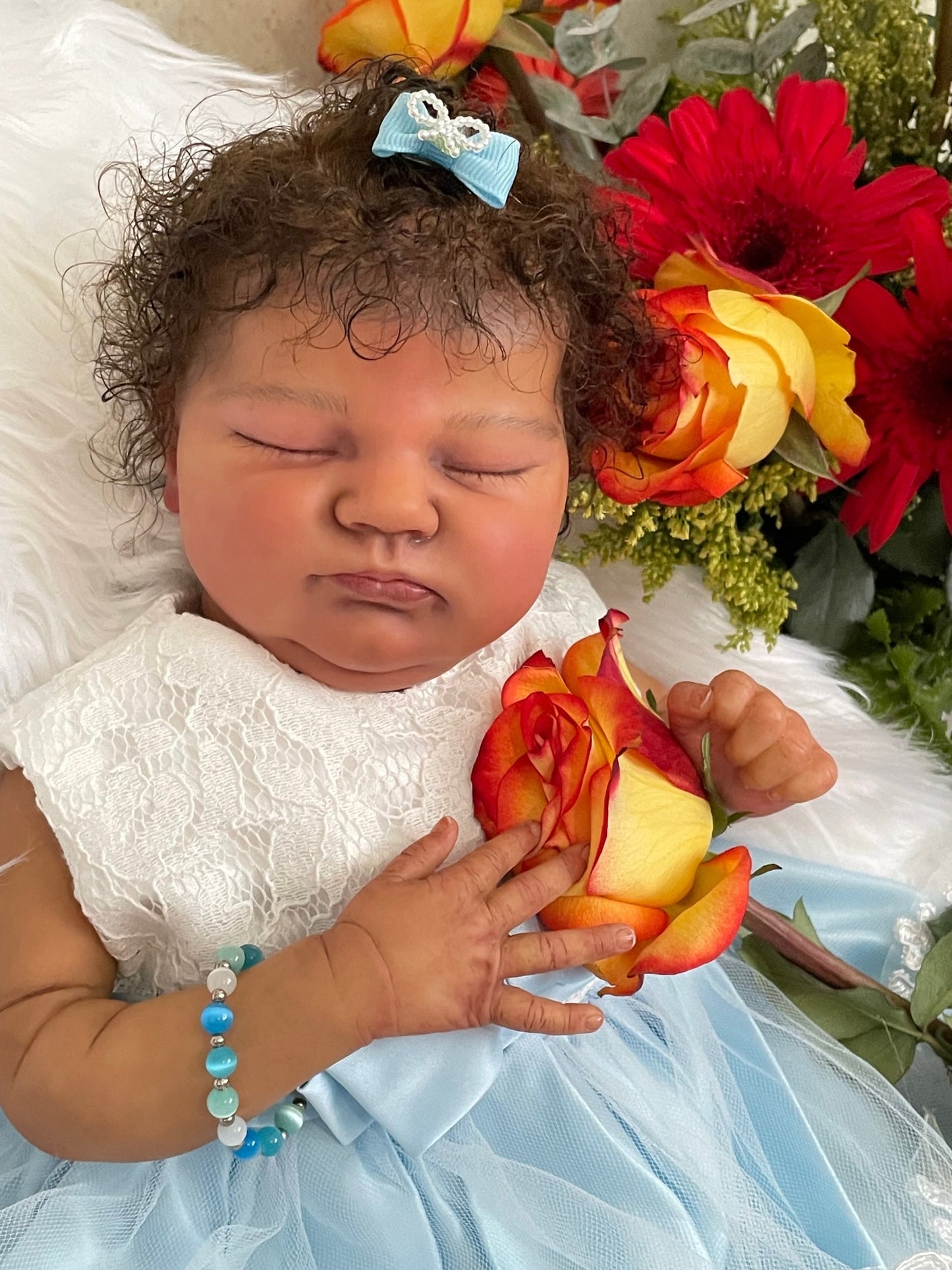 Quinlyn Reborn Baby Doll - Keepsake Cuties Nursery