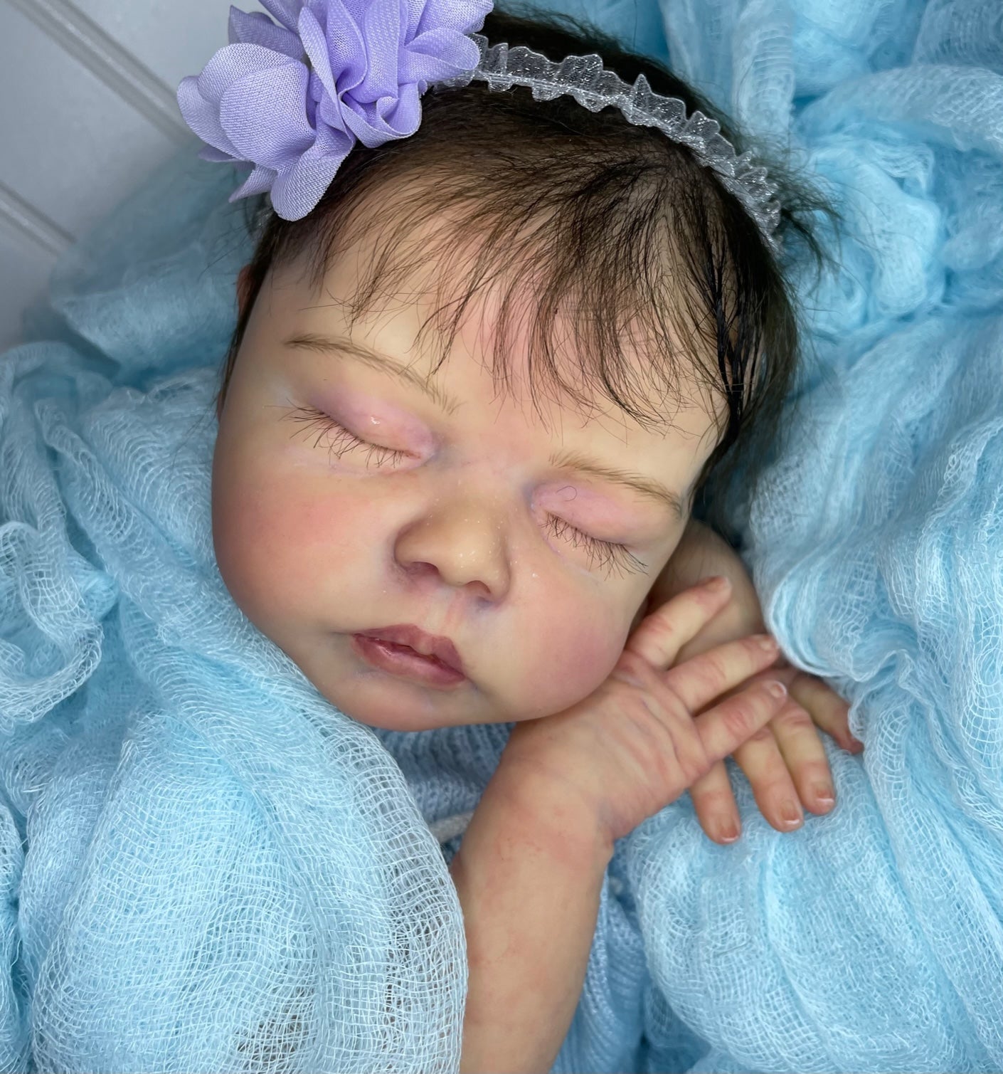 Reborn Baby Delilah by Nikki Johnston - Keepsake Cuties Nursery