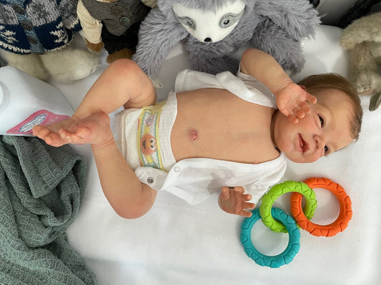 Reborn Baby Doll - Charlie by Joanna Kazmierczak - Keepsake Cuties Nursery