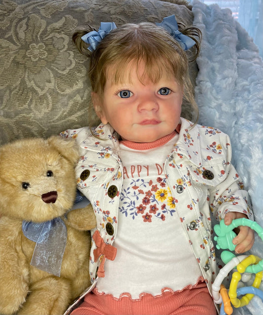 Reborn Baby Doll Tobiah by Laura Lee Eagles