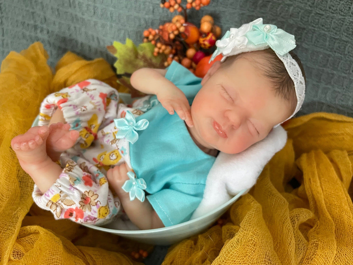 Reborn Baby Doll, Wee Mouse by Laura Lee Eagles - Keepsake Cuties Nursery