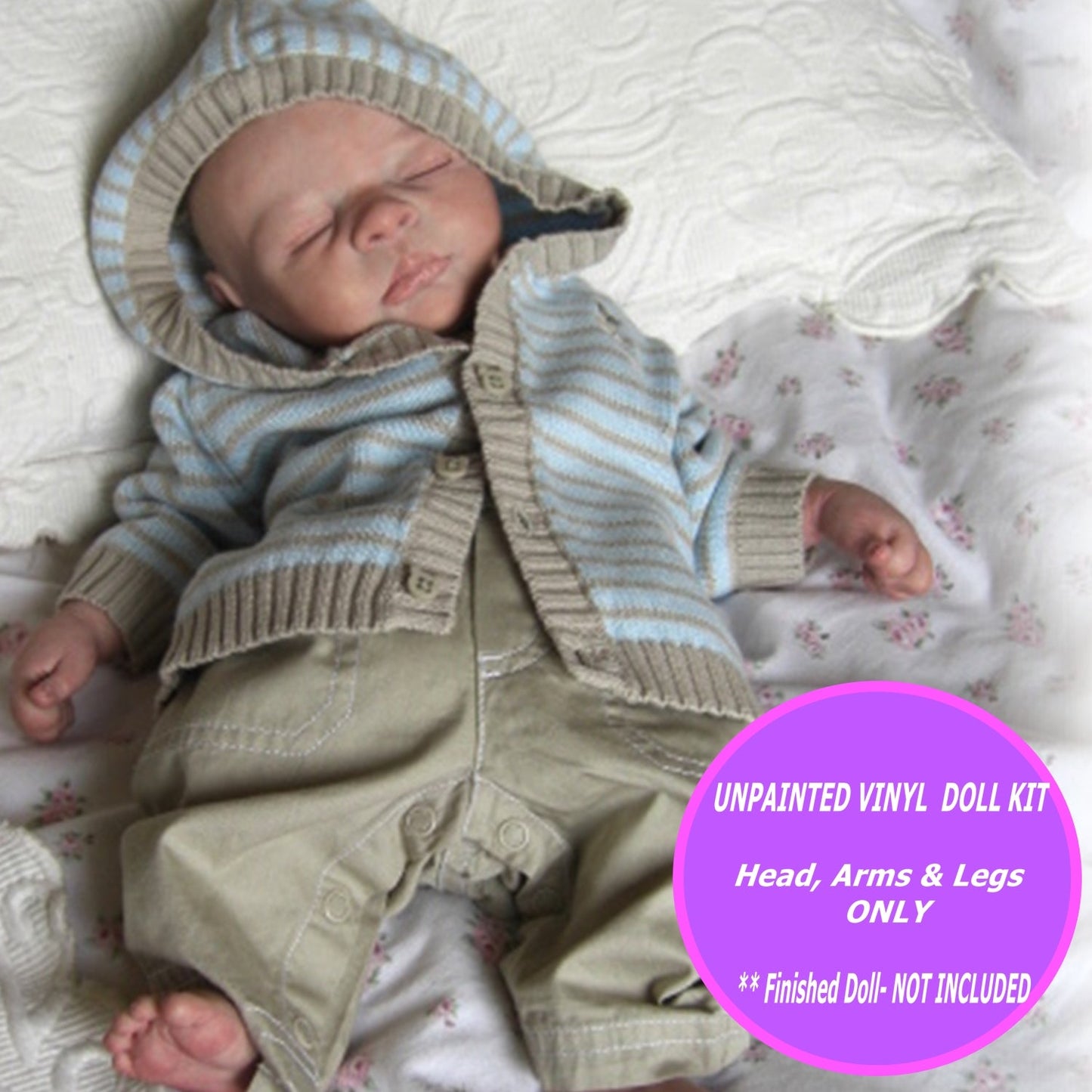 Reborn Doll Kit - Ben - Keepsake Cuties Nursery