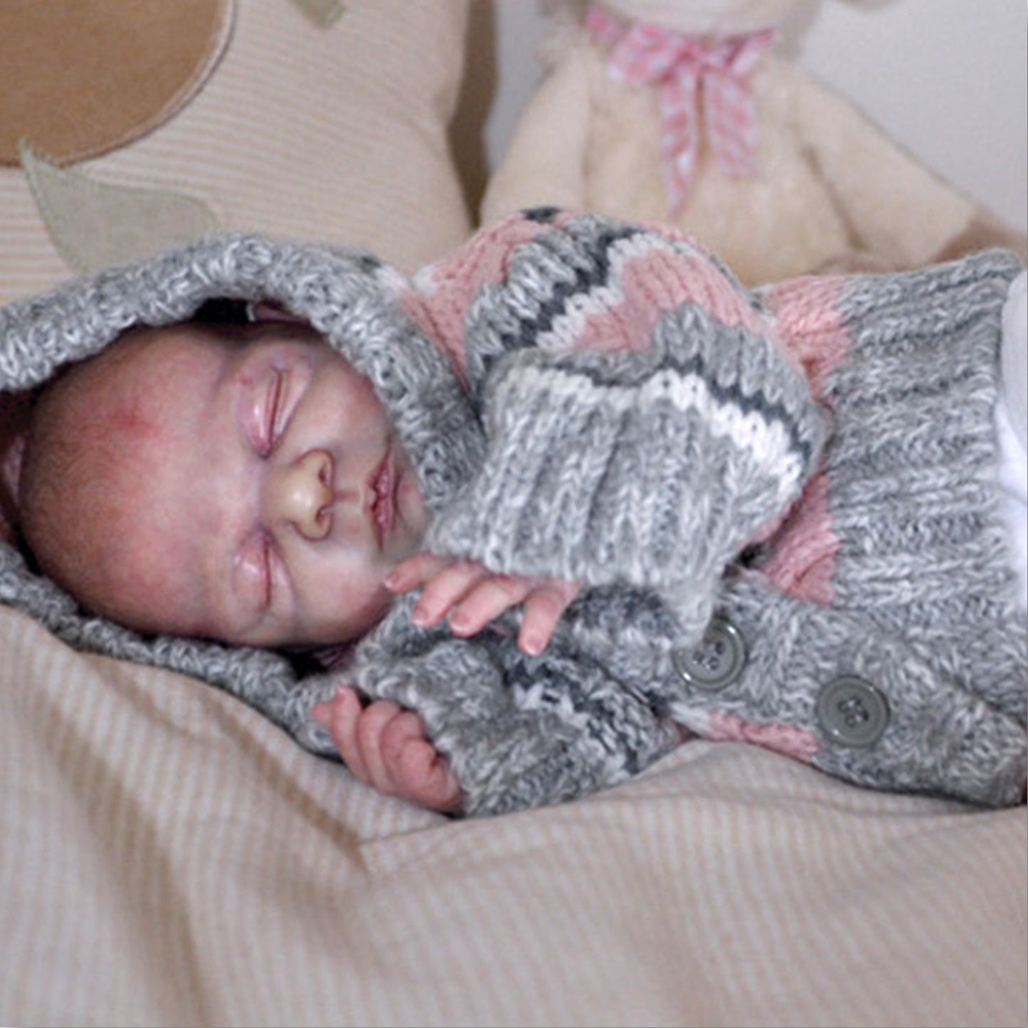 Reborn Doll Kit - Rosebud - Keepsake Cuties Nursery
