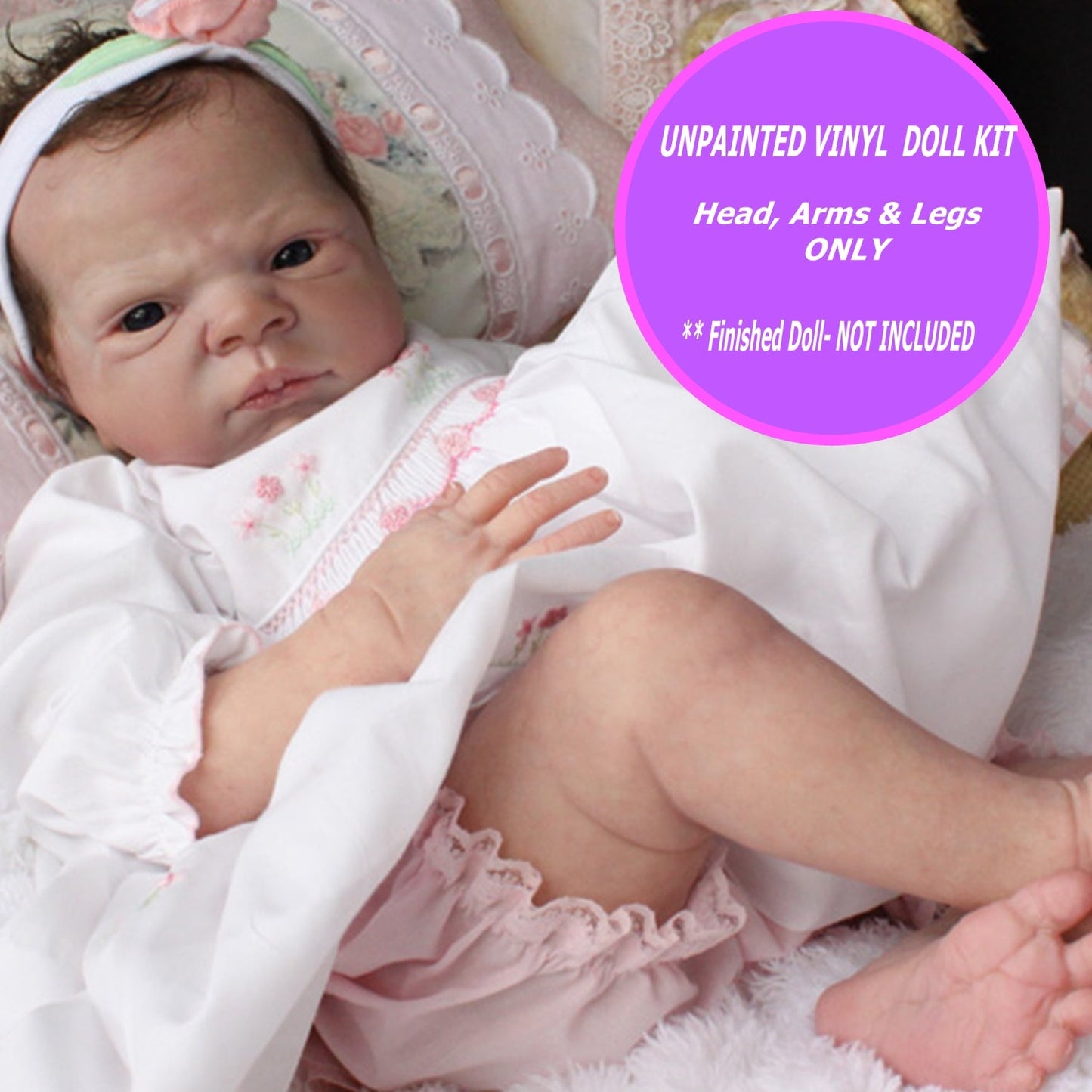 Reborn Doll Kit - Scarlet - Keepsake Cuties Nursery