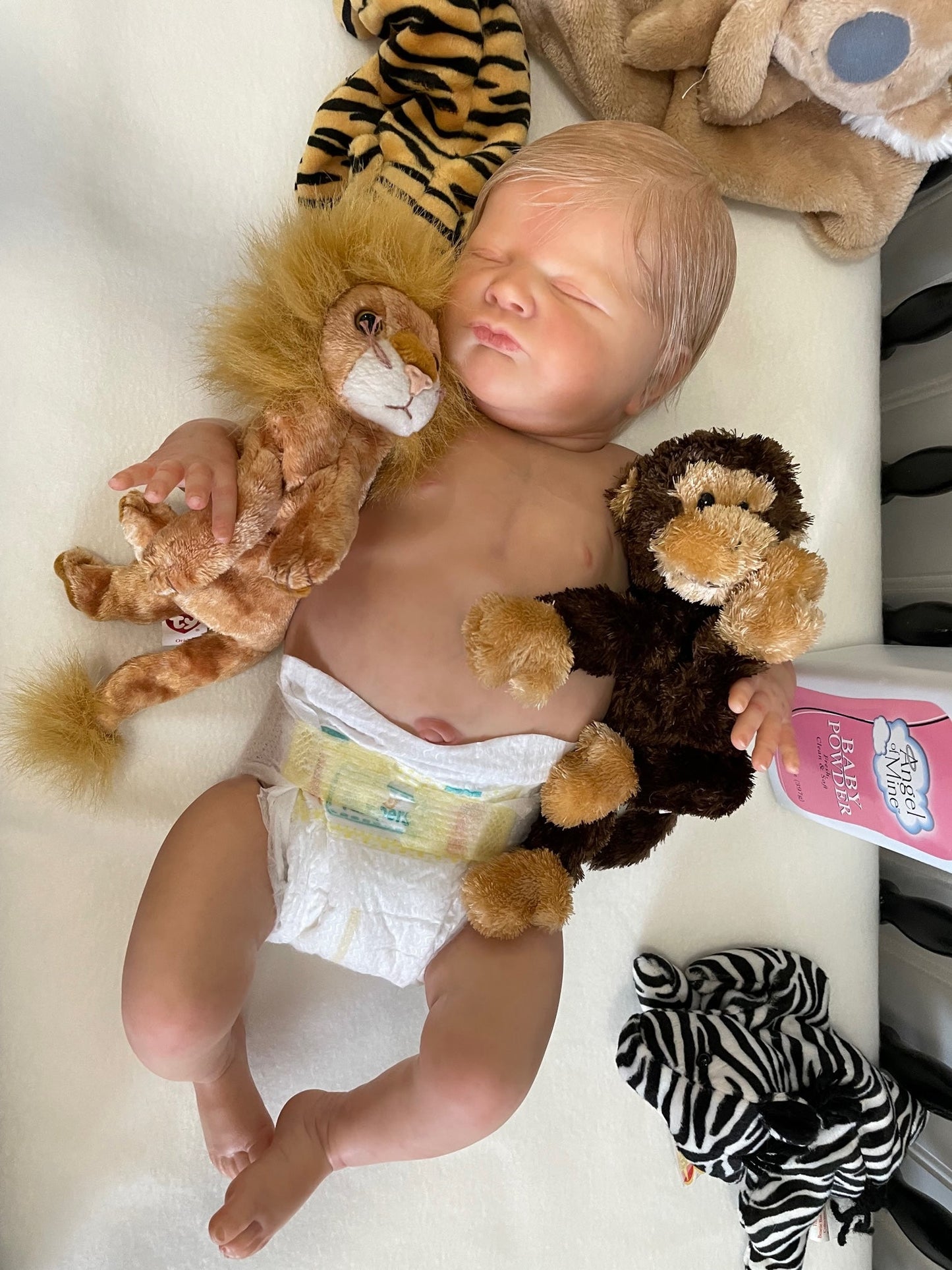 Reborn Doll - Max by Laura Lee Eagles - Keepsake Cuties Nursery