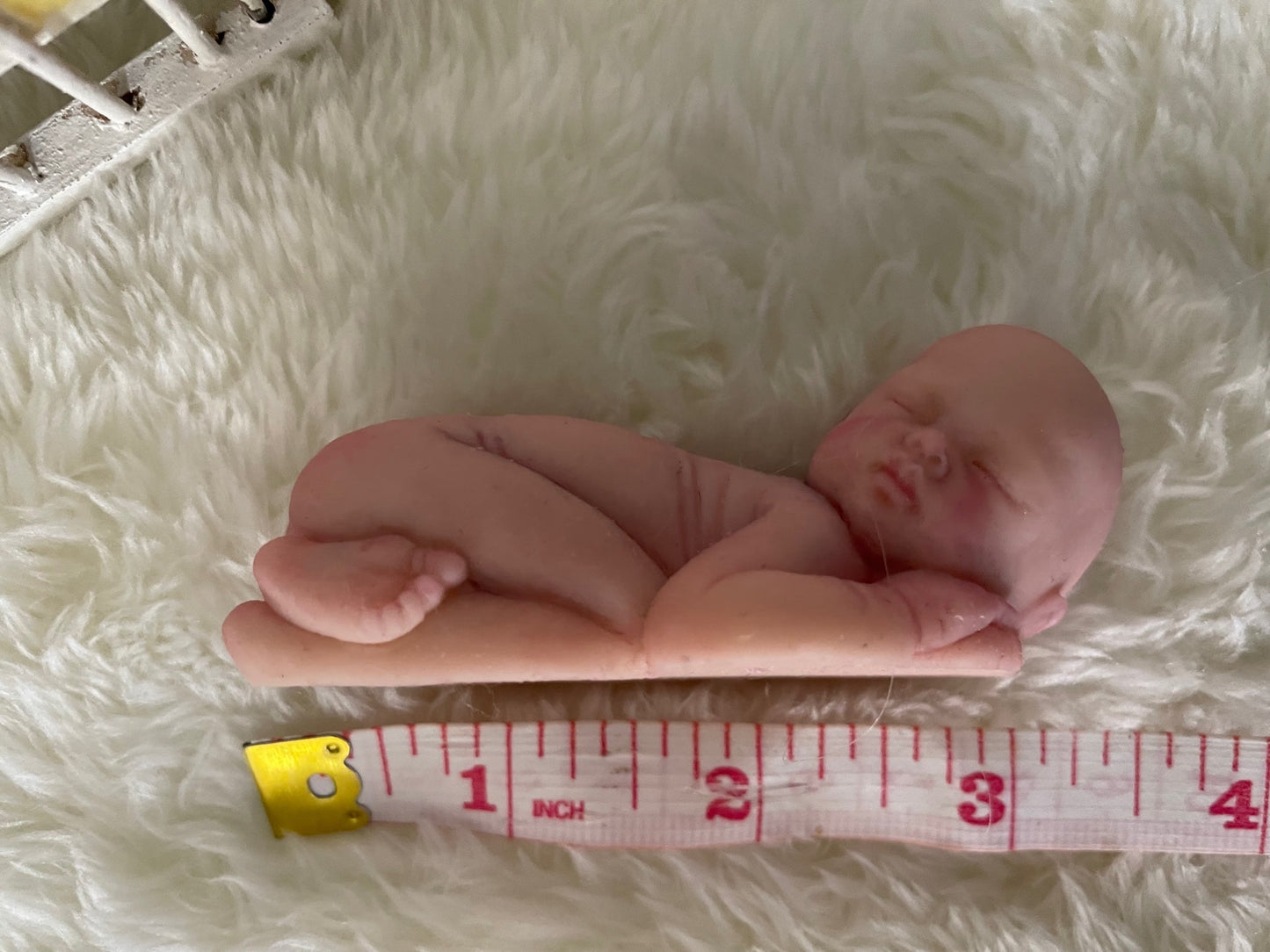 Reborn silicone doll, mini baby - Keepsake Cuties Nursery