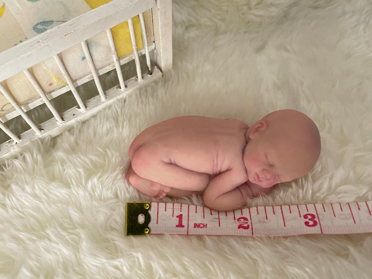 Reborn silicone doll, mini baby - Keepsake Cuties Nursery