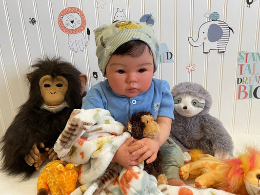 Reborn Toddler Doll - Kana by Ping Lau - Keepsake Cuties Nursery