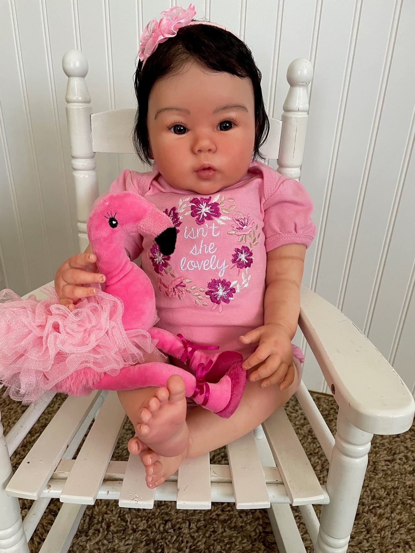Reborn Toddler Doll - Kana by Ping Lau - Keepsake Cuties Nursery