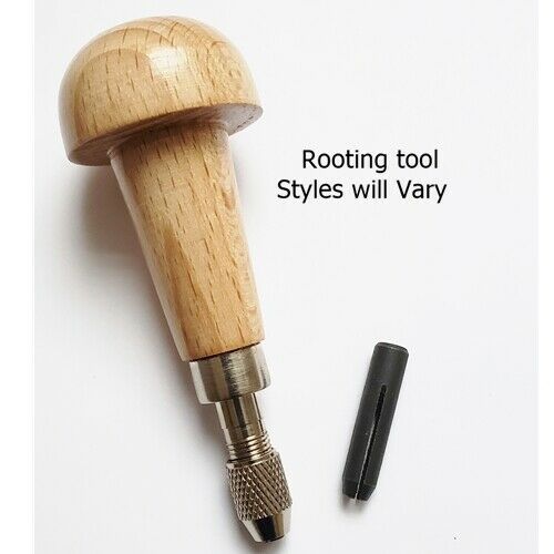 Rooting tool for reborn doll mohair Wooden mushroom tool reborn doll supplies - Keepsake Cuties Nursery
