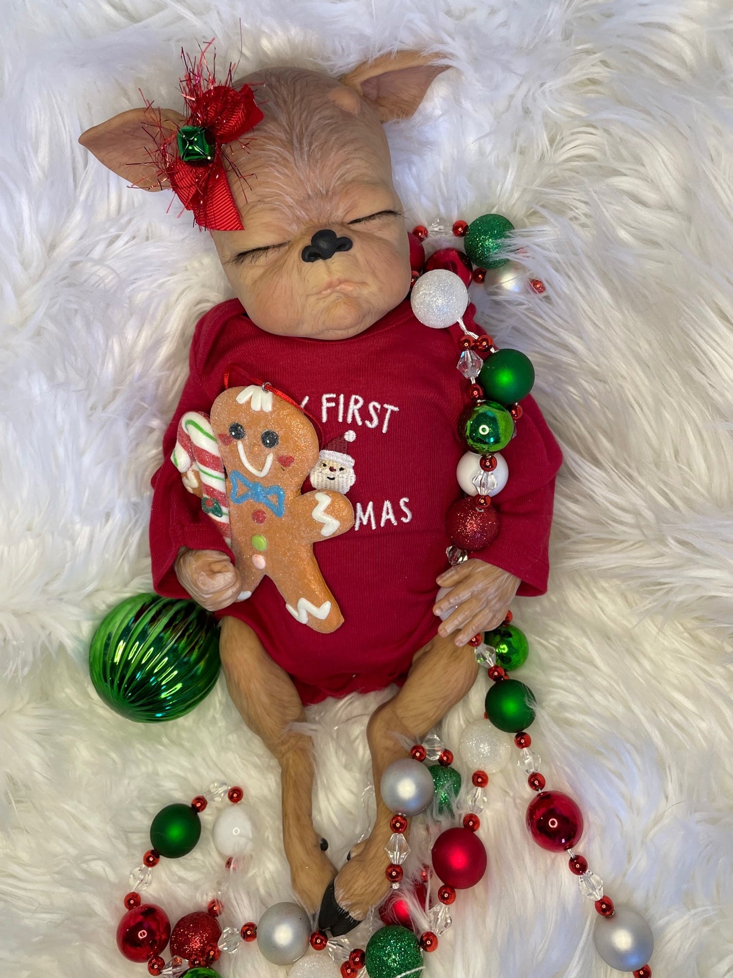 Santa's Reindeer baby - Keepsake Cuties Nursery