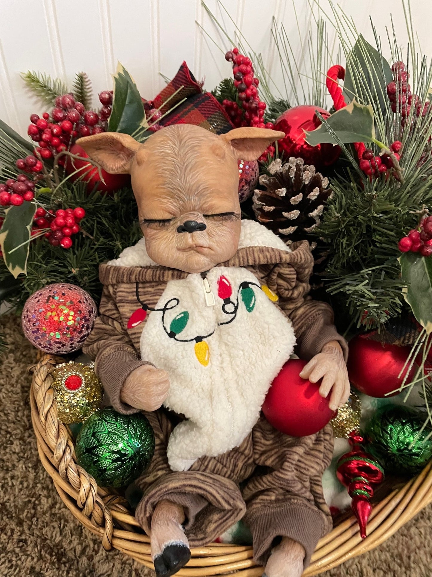 Santa's Reindeer - Reborn Fawna - Keepsake Cuties Nursery