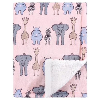 Soft Blanket with animal print