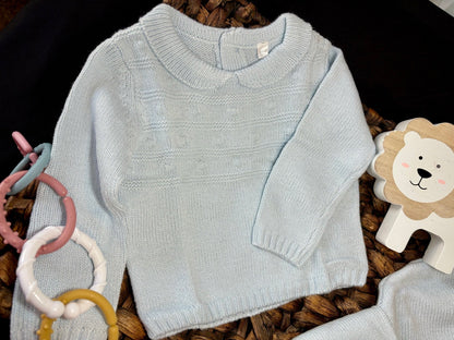 Baby Knit 4 piece Outfit - Keepsake Cuties Nursery