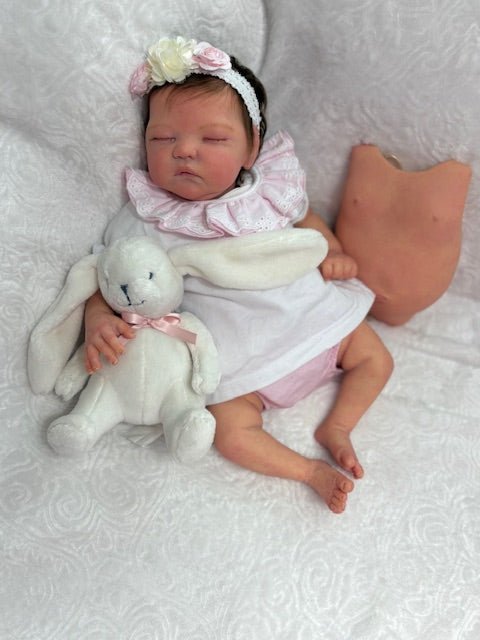 Haven – Limited Edition Sleeping Newborn Reborn Baby Girl by Shelby Hammond | Sculpt by Izzy Zhao - Keepsake Cuties Nursery