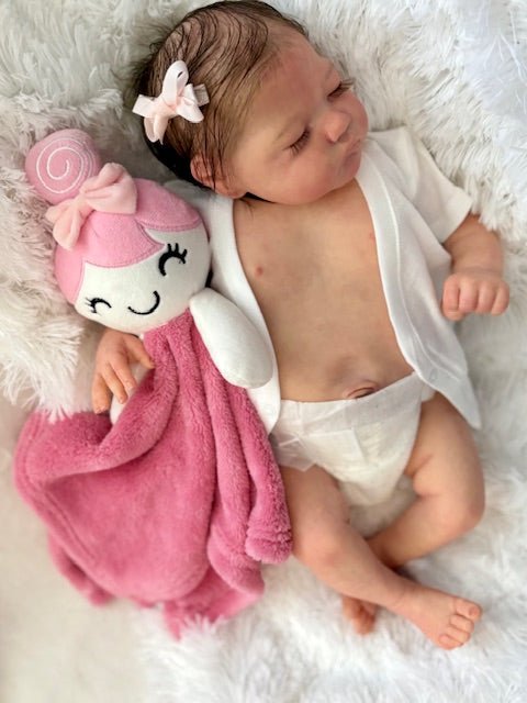 Haven – Limited Edition Sleeping Newborn Reborn Baby Girl by Shelby Hammond | Sculpt by Izzy Zhao - Keepsake Cuties Nursery
