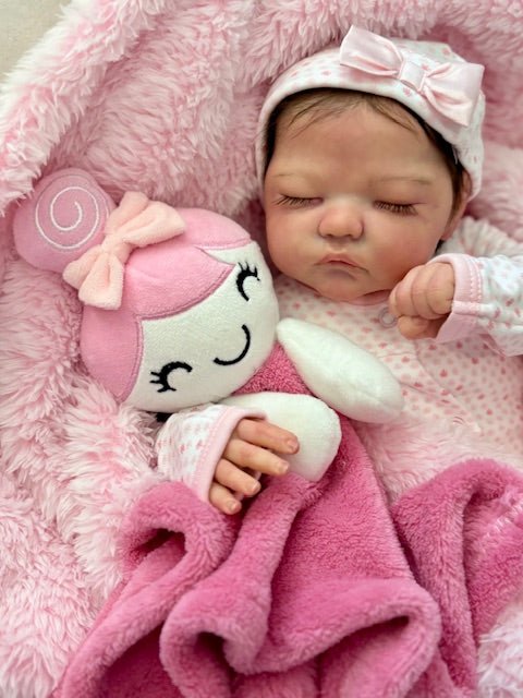 Haven – Limited Edition Sleeping Newborn Reborn Baby Girl by Shelby Hammond | Sculpt by Izzy Zhao - Keepsake Cuties Nursery