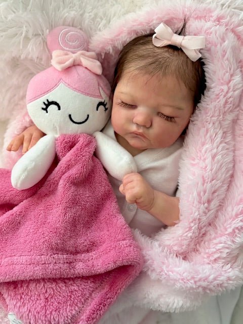 Haven – Limited Edition Sleeping Newborn Reborn Baby Girl by Shelby Hammond | Sculpt by Izzy Zhao - Keepsake Cuties Nursery