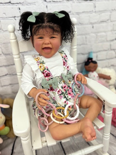 Jupiter – Limited Edition Biracial Reborn Baby Girl by Shelby Hammond | Sculpt by Melody Hess - Keepsake Cuties Nursery
