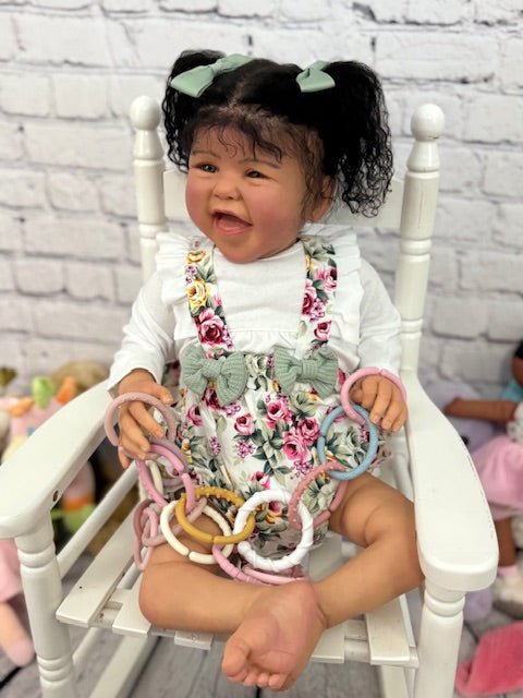Jupiter – Limited Edition Biracial Reborn Baby Girl by Shelby Hammond | Sculpt by Melody Hess - Keepsake Cuties Nursery
