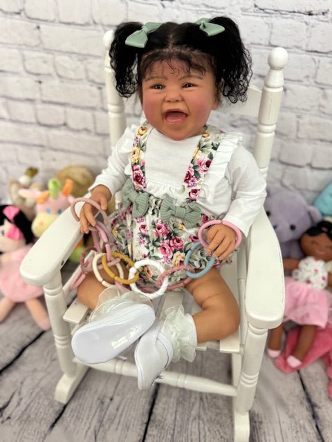 Jupiter – Limited Edition Biracial Reborn Baby Girl by Shelby Hammond | Sculpt by Melody Hess - Keepsake Cuties Nursery