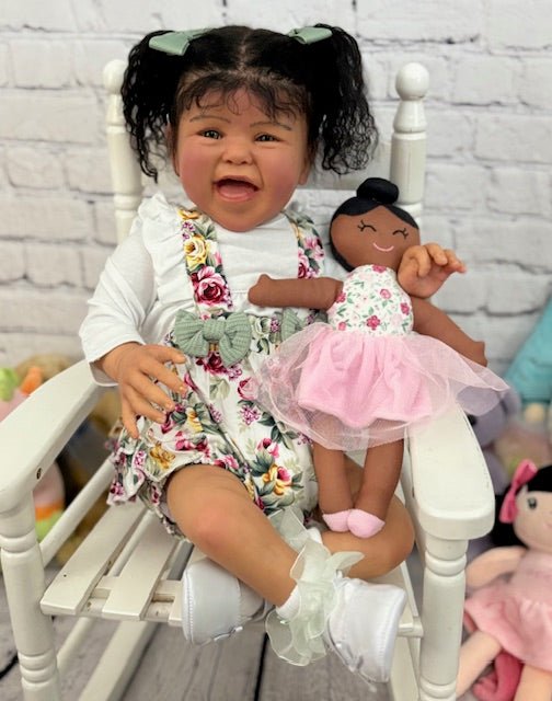Jupiter – Limited Edition Biracial Reborn Baby Girl by Shelby Hammond | Sculpt by Melody Hess - Keepsake Cuties Nursery