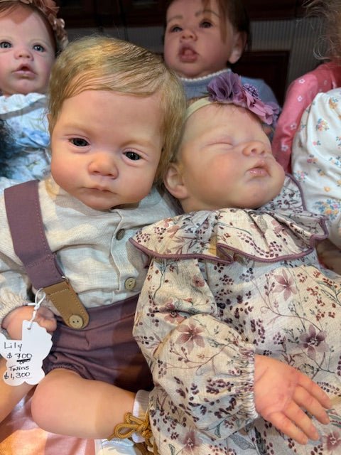 Lily and Irys by Joanna Kazmierczak - Keepsake Cuties Nursery