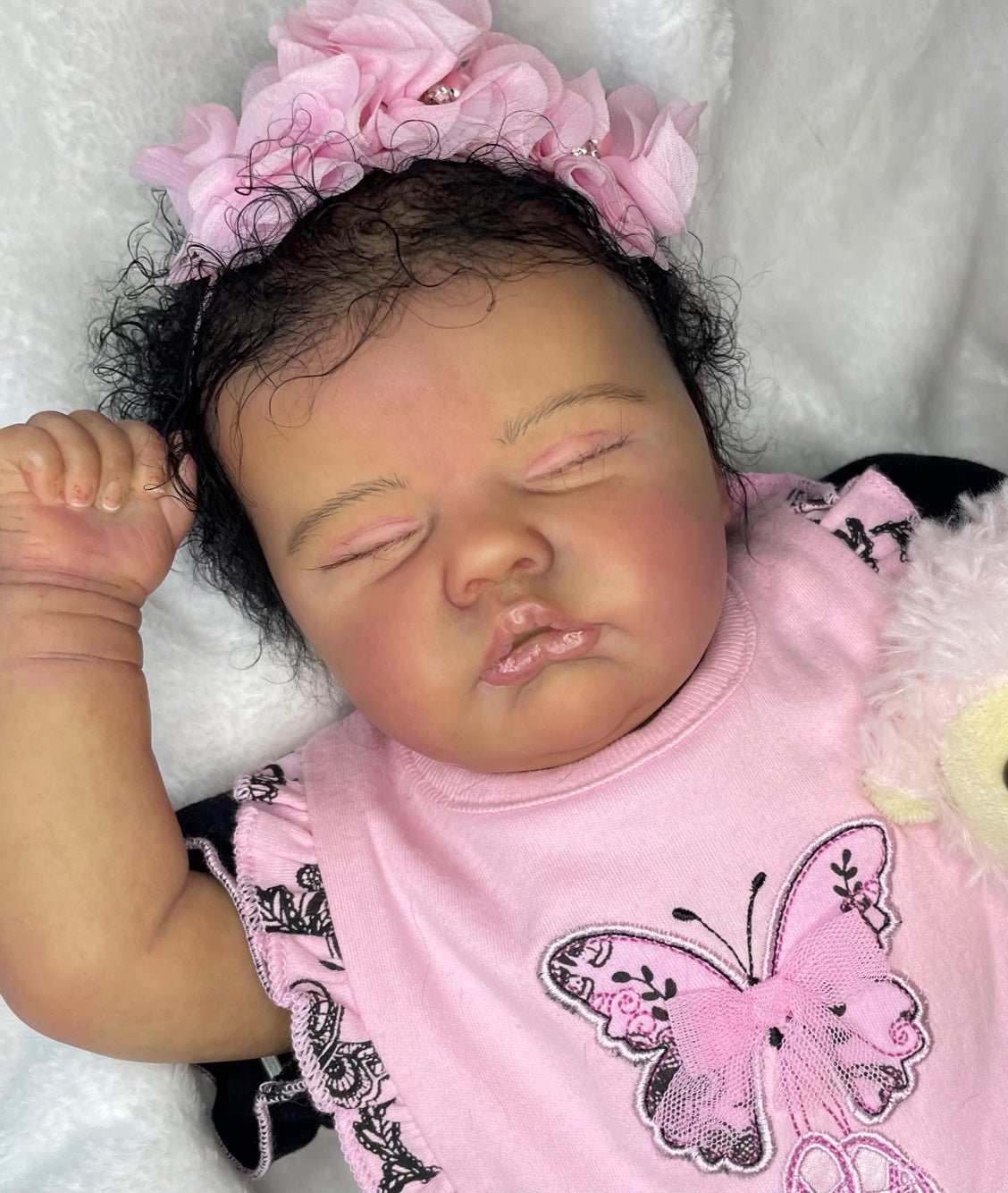 Reborn Baby Doll - Quinbee by Laura Lee Eagles - Keepsake Cuties Nursery