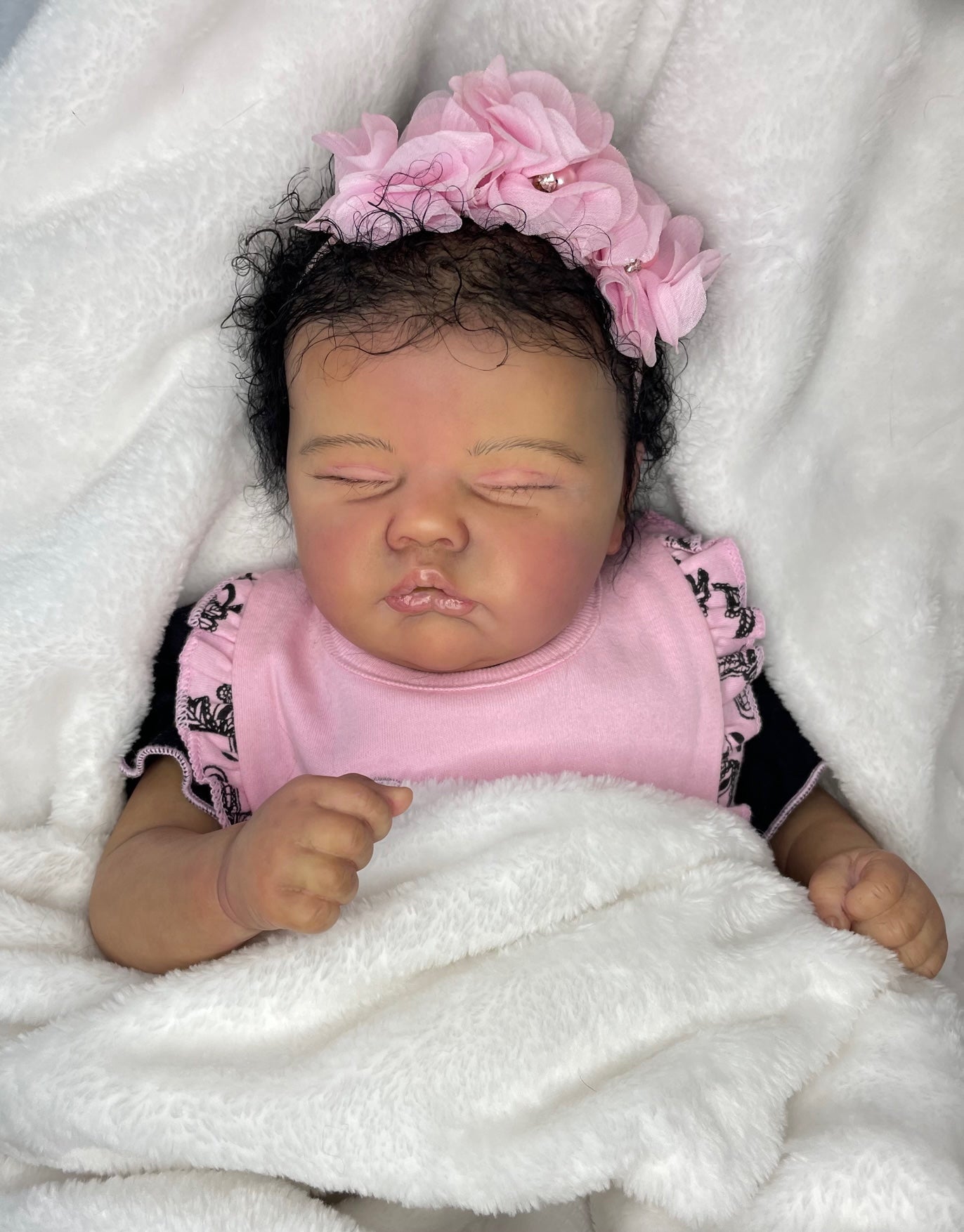 Reborn Baby Doll - Quinbee by Laura Lee Eagles - Keepsake Cuties Nursery