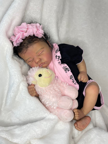 Reborn Baby Doll - Quinbee by Laura Lee Eagles - Keepsake Cuties Nursery