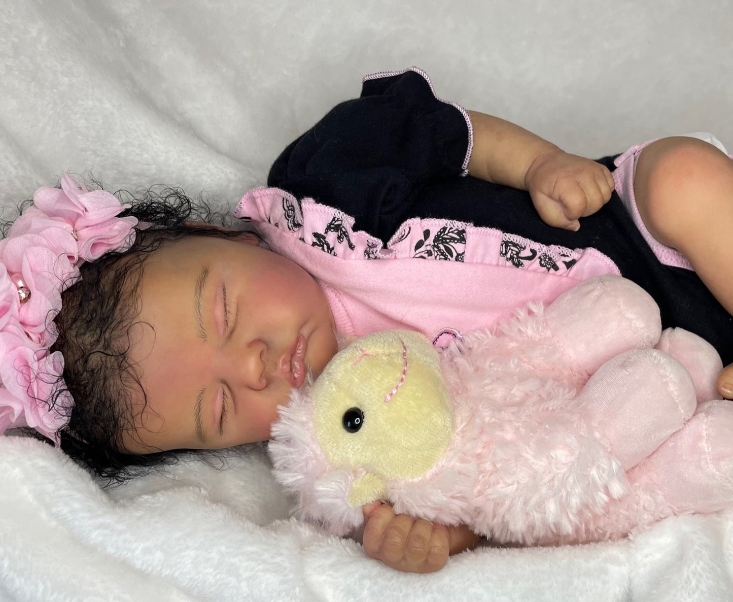 Reborn Baby Doll - Quinbee by Laura Lee Eagles - Keepsake Cuties Nursery