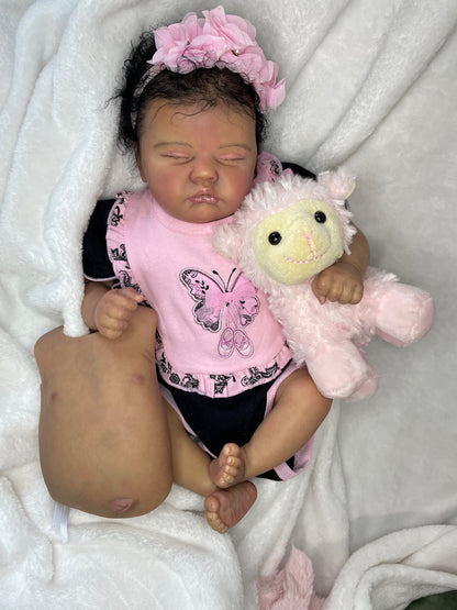 Reborn Baby Doll - Quinbee by Laura Lee Eagles - Keepsake Cuties Nursery