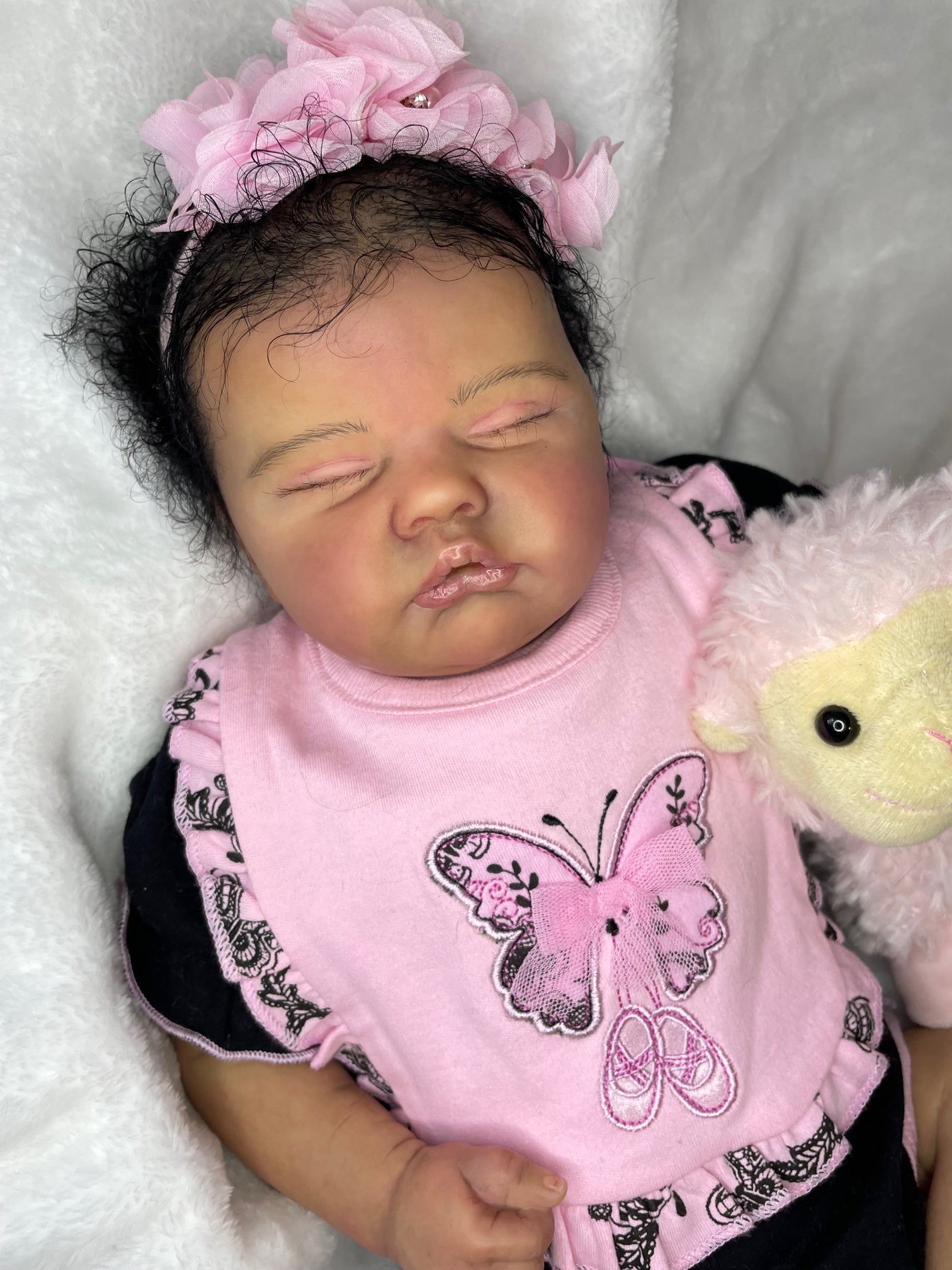 Reborn Baby Doll - Quinbee by Laura Lee Eagles - Keepsake Cuties Nursery