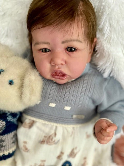 Reborn Baby Doll - Saskia by Bonnie Brown - Keepsake Cuties Nursery