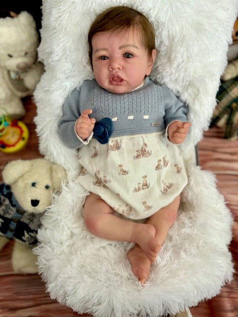 Reborn Baby Doll - Saskia by Bonnie Brown - Keepsake Cuties Nursery