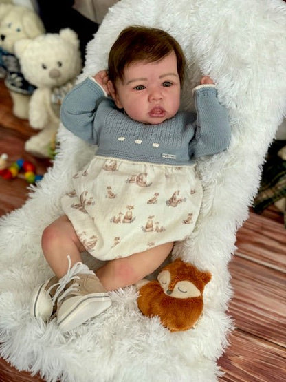 Reborn Baby Doll - Saskia by Bonnie Brown - Keepsake Cuties Nursery