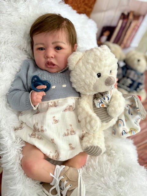 Reborn Baby Doll - Saskia by Bonnie Brown - Keepsake Cuties Nursery