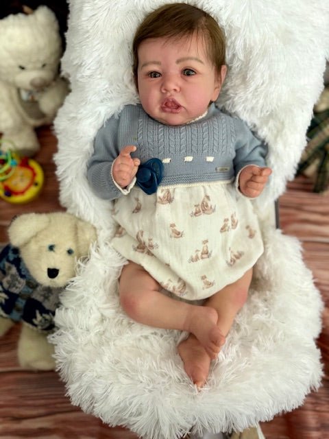 Reborn Baby Doll - Saskia by Bonnie Brown - Keepsake Cuties Nursery