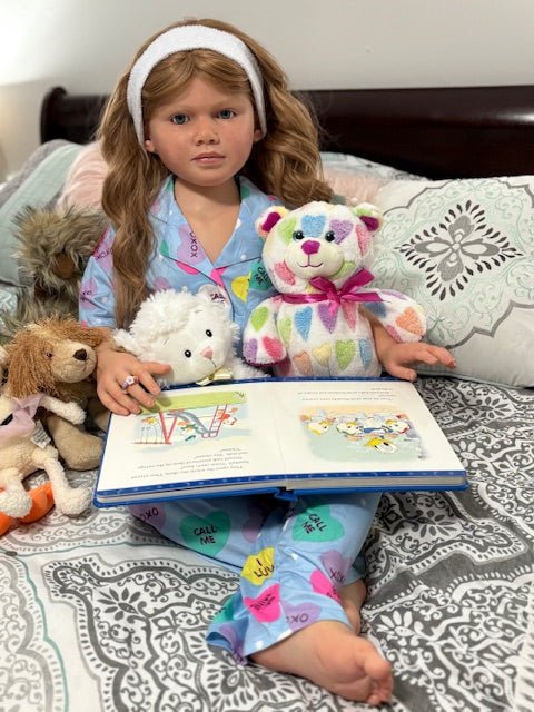 Reborn Gabriella by Reva Schick Child Doll - Keepsake Cuties Nursery