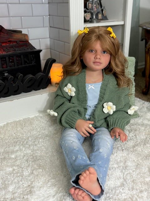 Reborn Gabriella by Reva Schick Child Doll - Keepsake Cuties Nursery